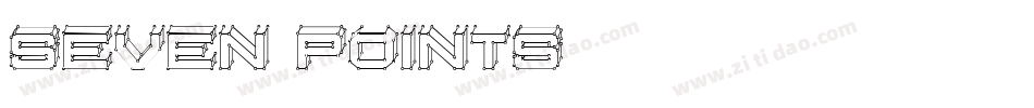 Seven Points字体转换